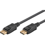 Goobay DisplayPort kaabel 2.0/2.1, 74748, 2 m, 40 Gbit/s, 4K60Hz tugi, 8K120Hz, 32 helikanalit, UHBR10, G-Sync, FreeSync
