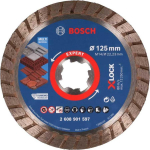 Bosch Teemantketas 2608901597, 125 mm, 22.23 mm, 2.4 mm, 12 mm, segmentidega, betoonile, kuivl&otilde;ikamine