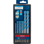 Bosch 2608902370 puurikomplekt, HEX, 4-12mm, 7 tk, universaalne, keermestatud, metall