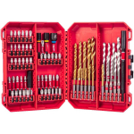 Milwaukee 4932501308 74-osios SHOCKWAVE GEN4 l&ouml;&ouml;kkeerdajate ja puuriterade komplekt, 25mm, 50mm, 60mm, 152mm, Hex
