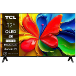 TCL 32S4K QLED teler, 32" (80cm), HD Ready, 1366x768, 60Hz, Android TV, Smart TV, 2xHDMI, USB, Wi-Fi, Bluetooth, DVB-T2/C/S2