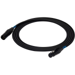 SSQ XX10 SS-1415, XLR-XLR kaabel, 10m, 6mm, OFC, must