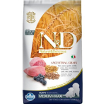 FARMINA N&D Ancestral Grain Puppy Medium&Maxi Lamb PND1200039, 12kg, 35% valku, 20% rasva, gluteenivaba, kutsikatele