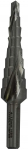 Koonuspuur HSS Step Drill &Oslash;4-12 mm. Step 1 mm.