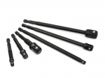 Geko L&ouml;&ouml;ktrelli mutrivarre pikenduste komplekt G10530, 150mm 1/4", 150mm 3/8", 150mm 1/2", 65mm 1/4", 65mm 3/8", 72mm 1/2"