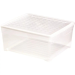 Kaanega karp Textile Box 18,5L 39,6x34,3x17,3cm l&auml;bipaistev 0803002001 Curver