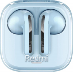 Juhtmevabad k&otilde;rvaklapid sisseehitatud mikrofoniga ja Bluetooth-&uuml;hendusega Redmi Buds 6 Active Transparent Blue BHR8394GL Xiaomi