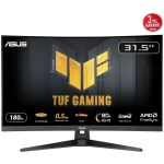 ASUS LCD monitor VG32WQ3B 31.5" QHD 2560 x 1440 180Hz 0.5ms 1500R k&otilde;ver, AMD FreeSync, 90% DCI-P3