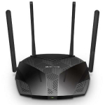 Mercusys traadita ruuter MR80X, 3000 Mbit/s, 4 porti, Dual-band, Wi-Fi 6, RJ-45, SPI tulem&uuml;&uuml;r, 4 antenni