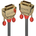 Lindy DVI kaabel 36202, 2 m, DVI-D, DVI-D, 28AWG, 9.9 Gbit/s, 2560 x 1600, PVC, kuldkontaktid, RoHS, REACH