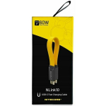 Nitecore Laadimiskaabel NC-NLINK10, 60 W, 21.3 cm, USB Type C, Kollane, Must, 3 A, 24 kuud garantii