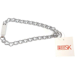Besk Koera Kaelarihm 9121030, 400 mm, 2 mm, h&otilde;bedane v&auml;rv, metall, lihtne puhastada
