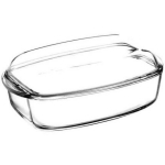 Pyrex Klaasist vorm kaanega 4113962, 370mm, 220mm, 140mm, 7L, ristk&uuml;lik, klaas