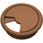 Gtv Kaabli pistik d60 dižskābardis 1379832, 60mm, 19.5mm, pruun, plastmass, vajutades pistik
