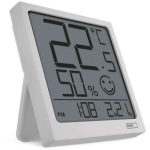 Emos Digitaalne termomeeter niiskuse m&otilde;&otilde;tjaga E0522, 1 tk, traadita, 73 &times; 73 mm, 1% kuni 99% RH, 12/24 h, seinakinnitusega