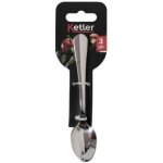 Ketler Lusikas 9141113, 3tk, 118mm, 1,8mm, 14g, SUS430 roostevaba teras, kergesti puhastatav, n&otilde;udepesumasinas ohutu