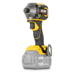 JCB JCB-18PID-230 Professional 18V harjavaba l&ouml;&ouml;kkruvikeeraja raskeks kruvimiseks 230Nm 1/4toll hex kiirkinnituspadrun 4+1 režiimi