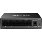 Mercusys MS105GS, lauakommutator, 5 Gigabit porti, halduseta, 5x10/100/1000 RJ-45, must