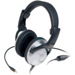 Koss | Headphones | UR29 | Wired | On-Ear | Black/Silver | Noise canceling