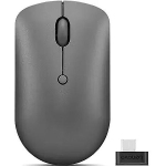 Lenovo 540 USB-C juhtmevaba kompaktne hiir GY51D20867, 2400 DPI, 4 nuppu, hall, juhtmevaba &uuml;hendus