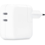 Apple toiteadapter, MW2K3ZM/A, 35 W, USB-C, 1 tk.