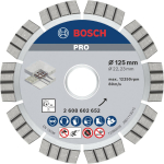 Bosch Diamantl&otilde;ikeketas 2608602652, 125mm, 22.2mm, 1 tk, teemanttehnoloogia