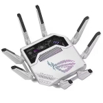 Asus WiFi 7 Tri-band Gaming Router ROG Rapture GT-BE19000AI 90IG09S0-MO9A0V, 802.11ax, 10/100/1000 Mbit/s, 1 x RJ-45, 8 antenni