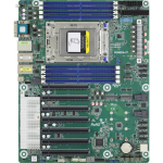 Asrock ROMED8-2T emaplaat, ROMED8-2T, 244mm, 305mm, 70mm, 8xDIMM, 2TB, 3xRJ-45, 1xVGA, 7xPCIe x16, 8xSATA III
