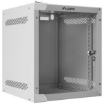 Lanberg Seinale kinnitatav rack WF10-2306-10S, 280mm, 6U, 20kg, IP20, Karastatud klaas, 2 vertikaalset riba