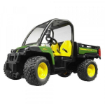 Bruder John Deere Tipper Truck 855D BR-02491, 1:16, roheline, kollane, must, sobib alates 3. eluaastast, ei ole akut
