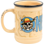 Paladone One Piece kujuline kruus PP14651OPNF, 350ml, mitmev&auml;rviline, 13x9x12cm, ametlikult litsentseeritud toode