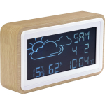 Denver Ilmajaam WS-72 117160000090, 21cm, 11.4cm, 5cm, LCD, 3xAAA, 2xUSB, niiskuseandur, kell, &auml;ratus