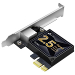Tp-Link V&otilde;rgukaart TX201, 1x2500Base-T, PCIe, 2,5 Gbps, madala profiiliga kinnitus, QoS tugi