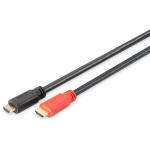 Digitus HDMI kaabel signaali v&otilde;imendiga DB-330118-100-S, 10 m, aktiivne kaabel, 4K30Hz tugi