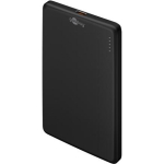 Goobay Magnetiline juhtmevaba akupank 70182, 5000 mAh, USB-C, 3 A, Li-Pol&uuml;meer, must