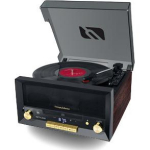 Muse P&ouml;&ouml;rdlaua mikro s&uuml;steem vin&uuml;&uuml;lplaadiga MT-112 W, 20 W, Bluetooth, FM raadio 20 jaamaga, USB port