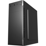 Fsp Korpus CMT160, 2x2.5"; 1x3.5"; 1x5.25", 6 laiendusslotti, 1xUSB 3.0, 2xUSB 2.0, 1x k&otilde;rvaklappidele, 1x mikrofonile