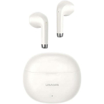 Usams Bluetooth k&otilde;rvaklapid 5.3 TWS Rhymbo USA001425, 35 mAh, 31 h aku t&ouml;&ouml;aeg, 12 m &uuml;henduse ulatus, 13 mm k&otilde;lar