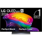 LG OLED48C61LA teler, 48", 121cm, 4K UHD, OLED evo AI, webOS, Smart TV, 4xHDMI, 2xUSB, Wi-Fi, Bluetooth, HDR10, DVB-T2/C/S2, must
