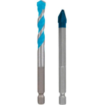 Bosch Expert 2608902367 puurikomplekt, HEX, keermestatud, 8 mm x 10 cm, 2 tk, plaatidele, kuivpuurimine