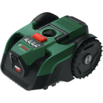 Bosch VisiMow200 06008E1100, 200m&sup2;, 18V, 5.0Ah, 18cm, 20-60mm, 35%, 3 tera, SmartVision, SpotMow, ilma juhtmeteta