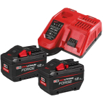 Milwaukee M18 FORGENRG-122 4933498610, 18V, 2x12Ah, Li-ion, 6A, 2 pesa laadija, 130min