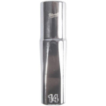 Milwaukee 4932498835, 1/2" 12-tahuline pikem muciņa, 14 mm, sisemine ruut, kroomitud