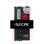 AFOX AFLD38BK1L DDR3 8GB 1600MHz UDIMM, 240-pin, 1.35V, CL11, 12.8GB/s, roheline