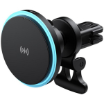 Havit W3032 3-in-1 auto juhtmevaba laadija, must, 15W, ABS