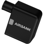 Cycplus AS1 POCKET AIRBANK mini pumpp, 100 PSI, 95 g, USB-C, 25 min, alumiiniumisulam, must