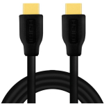 LogiLink CH0103 HDMI-kaabel, 5m, 4K/60Hz, 18Gbps, HDMI 2.0, HDR, ARC, HEC, 3D, must