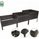 Taimekast, v&auml;rvitud, 225x75 cm, k-50-40-30cm; 3075150K KLASIKA