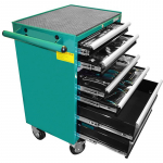 T&ouml;&ouml;riistakapp 7-sahtlit+ 276 tk. tarvikud; H0000 HONITON