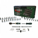 Otsikute ja padrunite komplekt narrega , 1/4", 46 tk.; RF-2462-5 ROCKFORCE